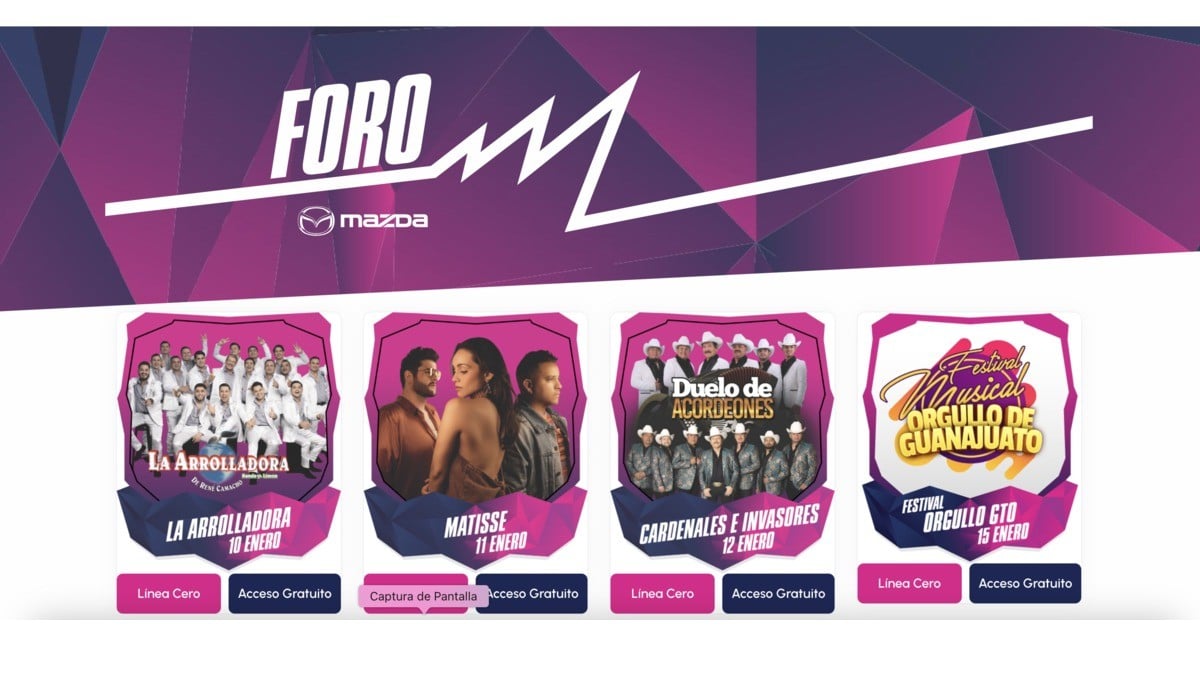 ¡Inicia venta de boletos para el Foro Mazda de la Feria de León! Te digo cómo comprarlos