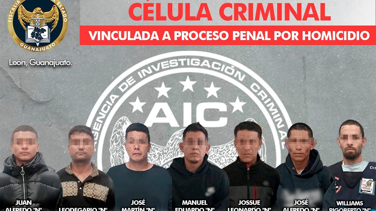 Vinculan a proceso a siete implicados en ataque armado en Piletas