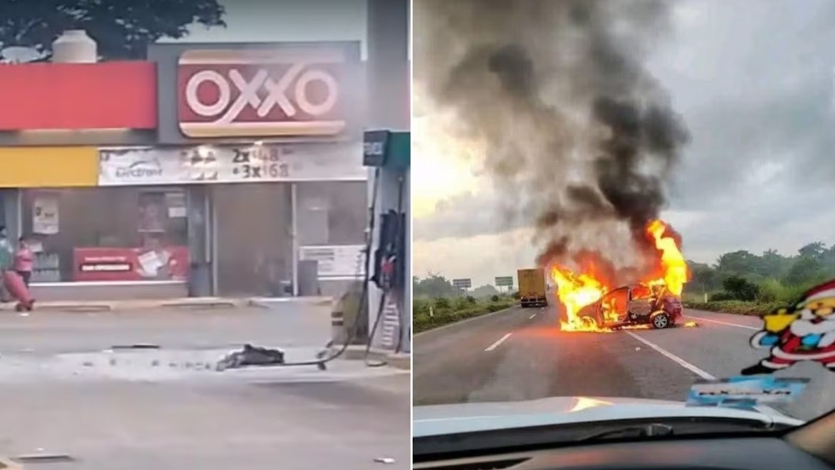 ¡Ola violenta! Queman tiendas y vehículos y arman motín en penal, hay dos muertos