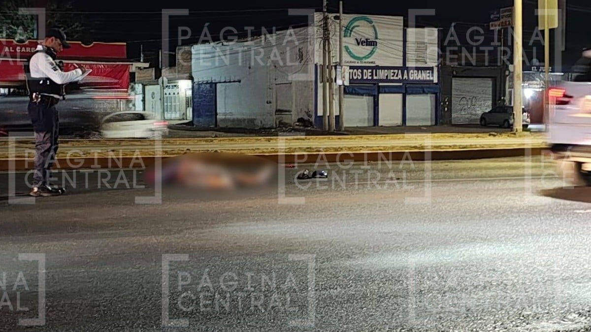 Ciclista muere atropellado en el Libramiento Morelos