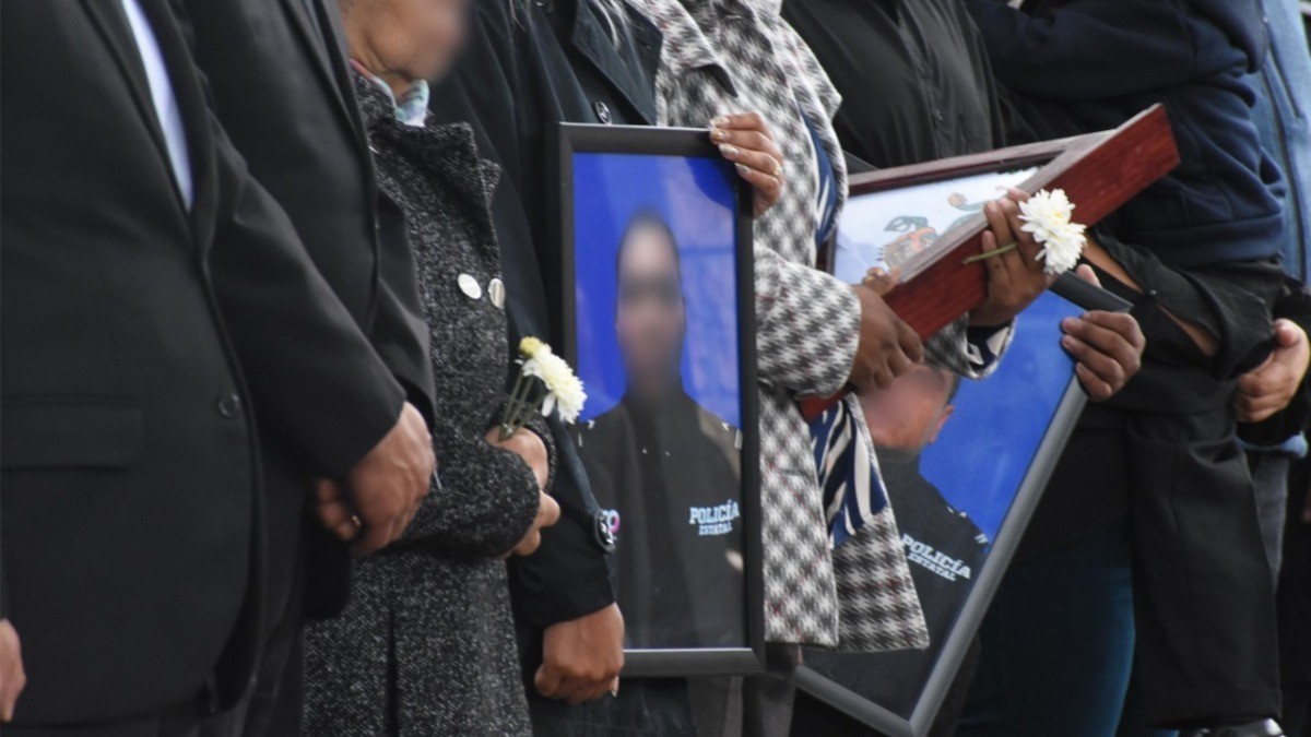 Así despidieron a los policías asesinados en Uriangato