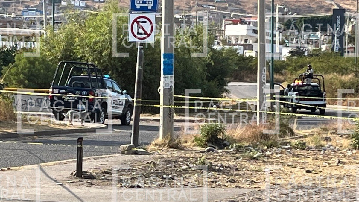 Motosicarios matan a joven en Cañada del Real, su cuerpo quedó en un baldío