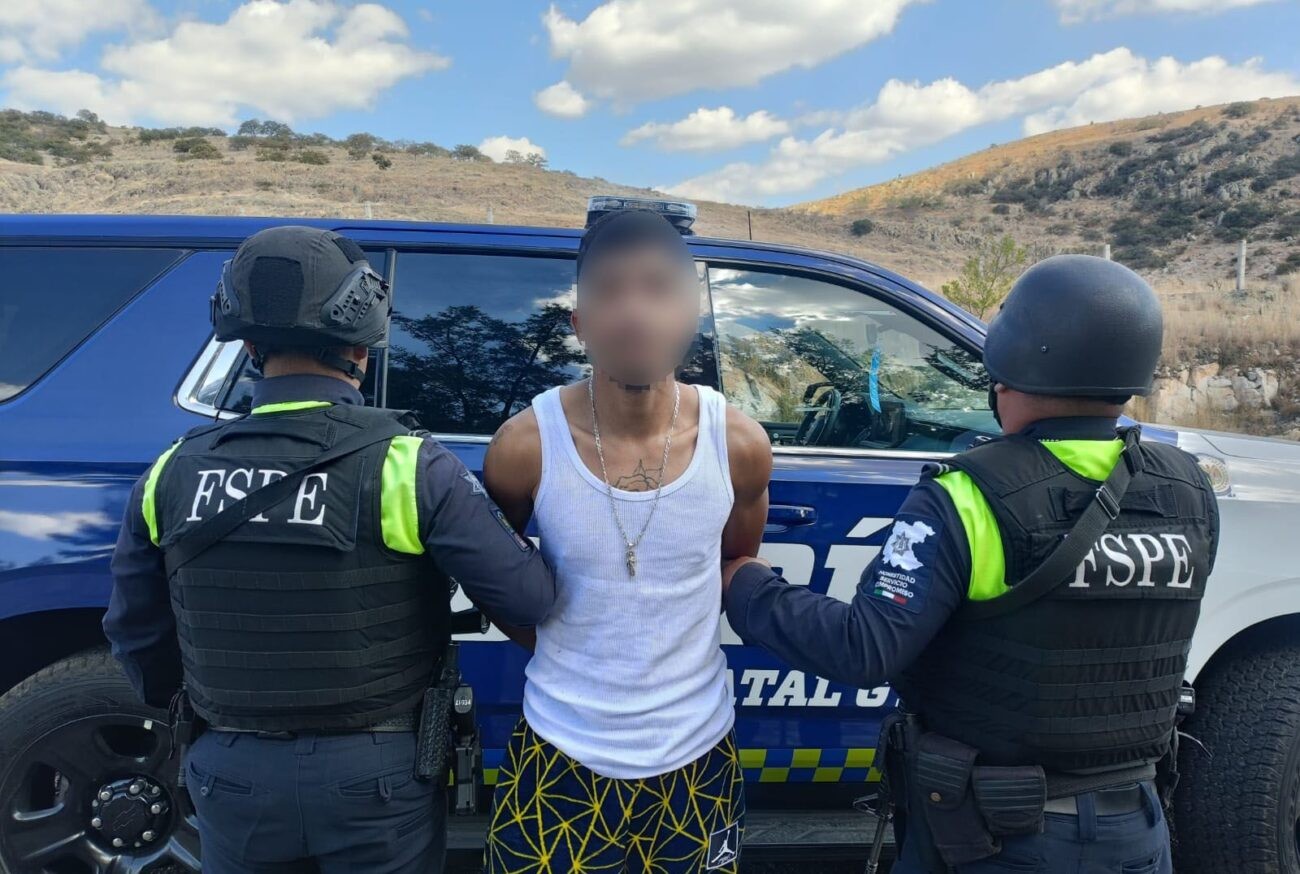 Detienen a presunta banda de asaltantes de automovilistas en la carretera Silao-San Felipe