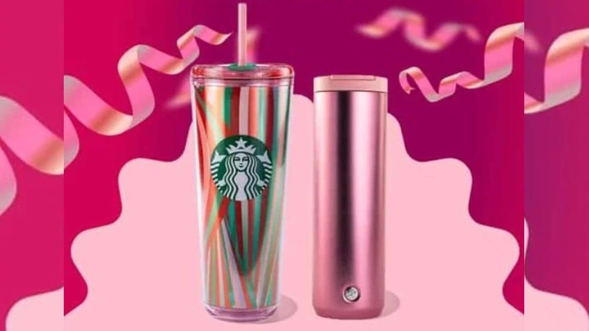 ¡Atención, cafeteros! Starbucks lanza su vaso rosa de fin de año, así puedes conseguirlo