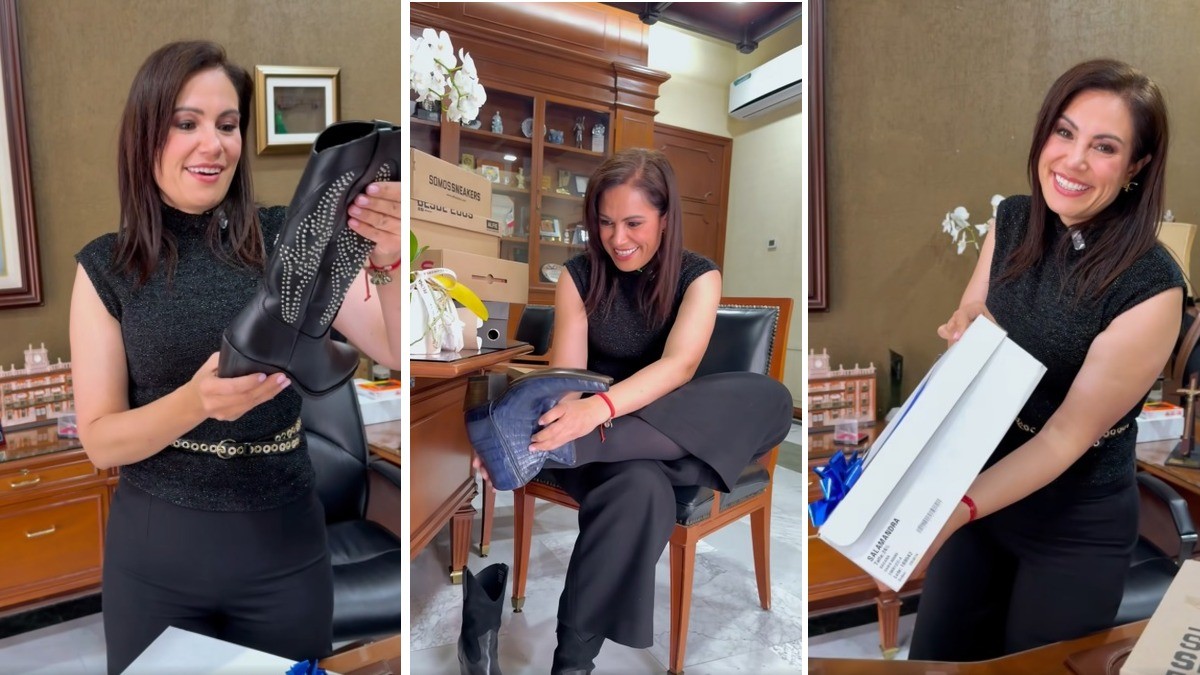 “¡Aquí tenemos manos mágicas!“ 'Ale' deslumbra con regalos de empresarios de calzado