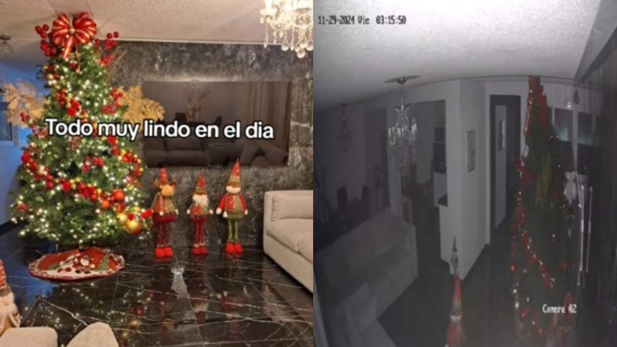 ¿Un duende navideño con vida propia? Video de peluche “caminando“ se vuelve viral