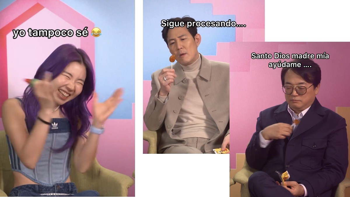 Chingu Amiga enchila a actores de El Juego del Calamar ¡con dulces mexicanos!