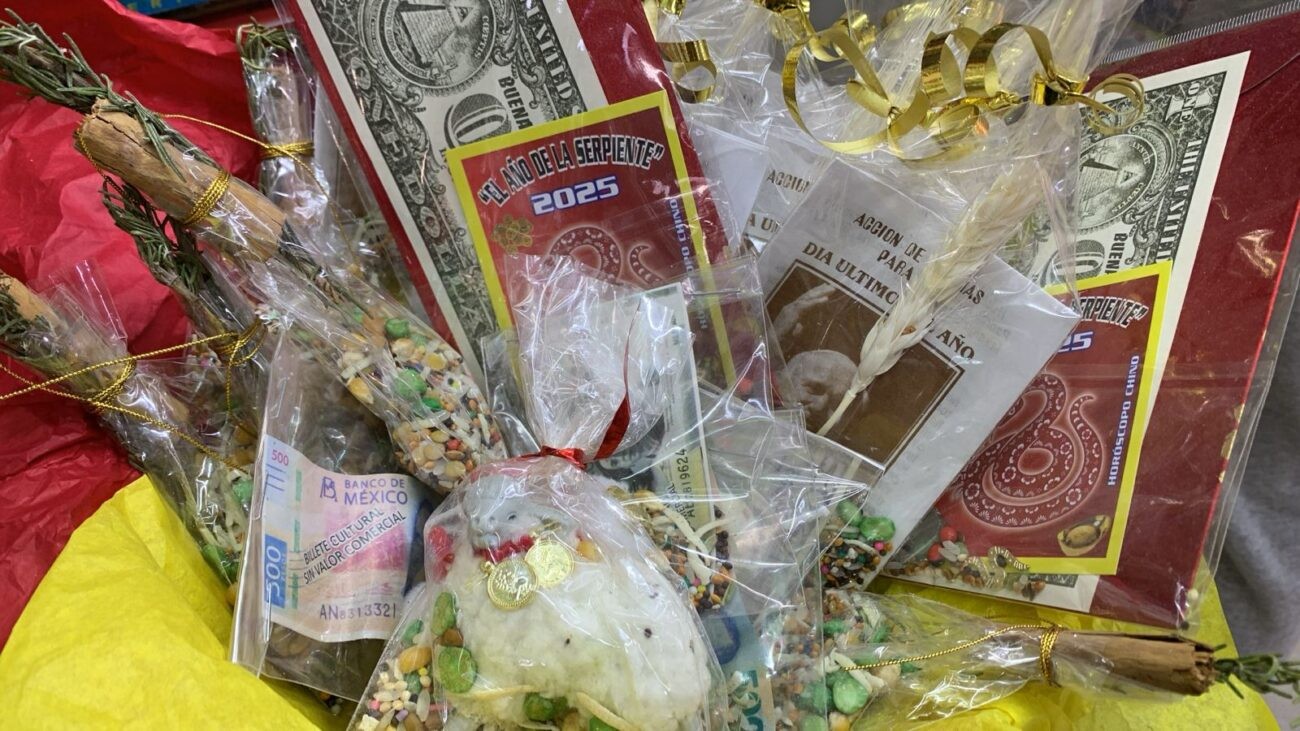 Por trabajo y dinero: leoneses buscan amuletos para iniciar el Año Nuevo con abundancia