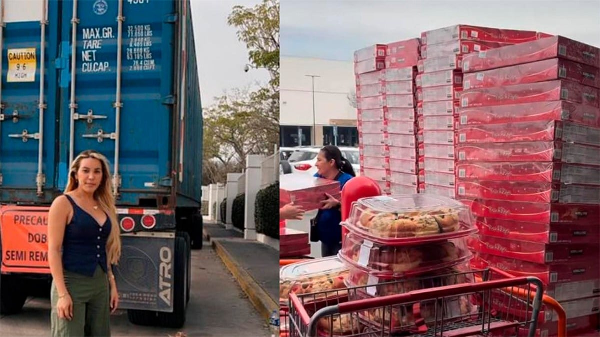 VIDEO Mujer presume haber vaciado 3 Costcos al comprar 800 Roscas de Reyes para revender
