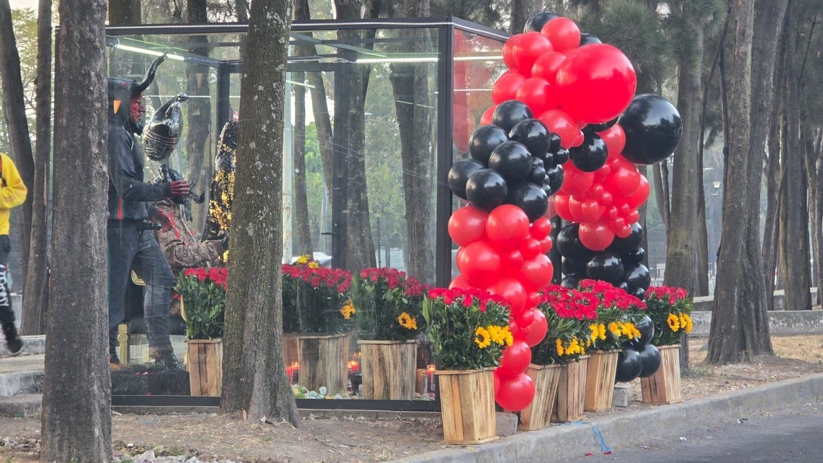 ¿¡‘Khá’!? Aparece altar satánico en un camellón y las autoridades tuvieron que hacer esto