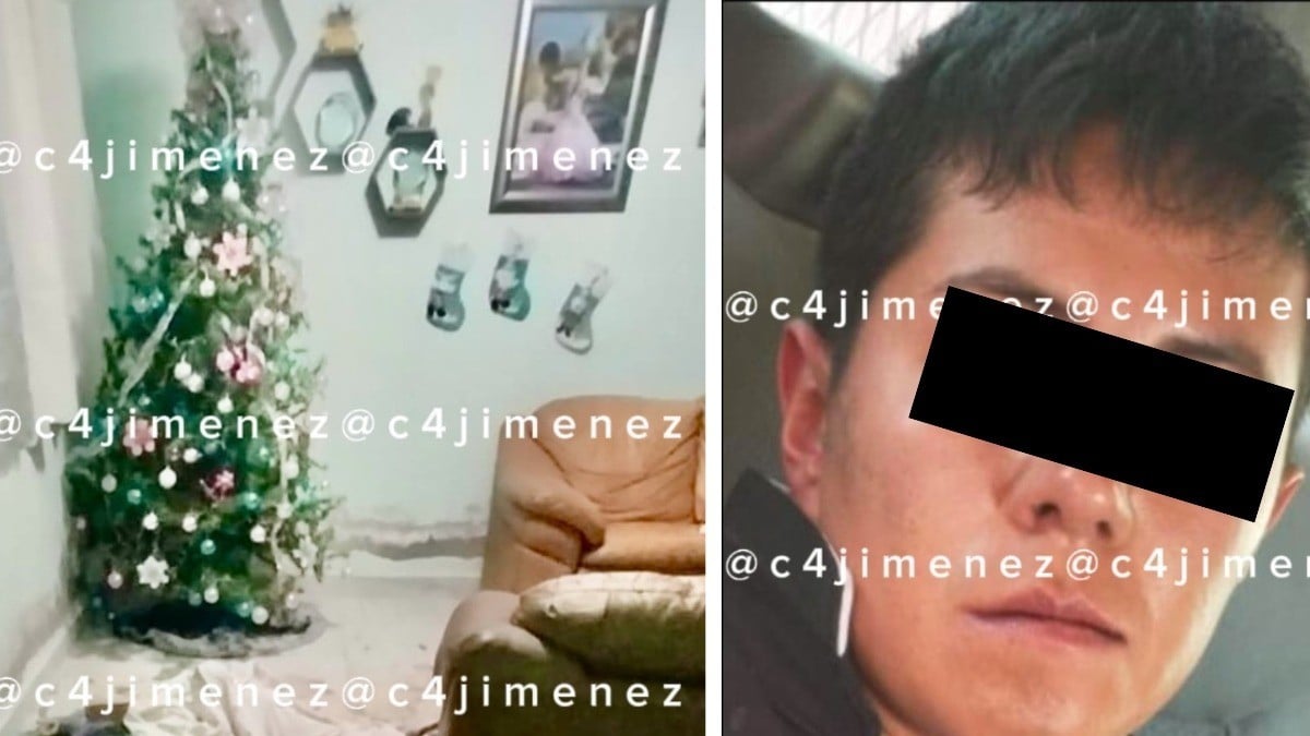 ¡Espantoso! Joven asesinó a su familia junto al árbol de Navidad y mensajeó a su novia