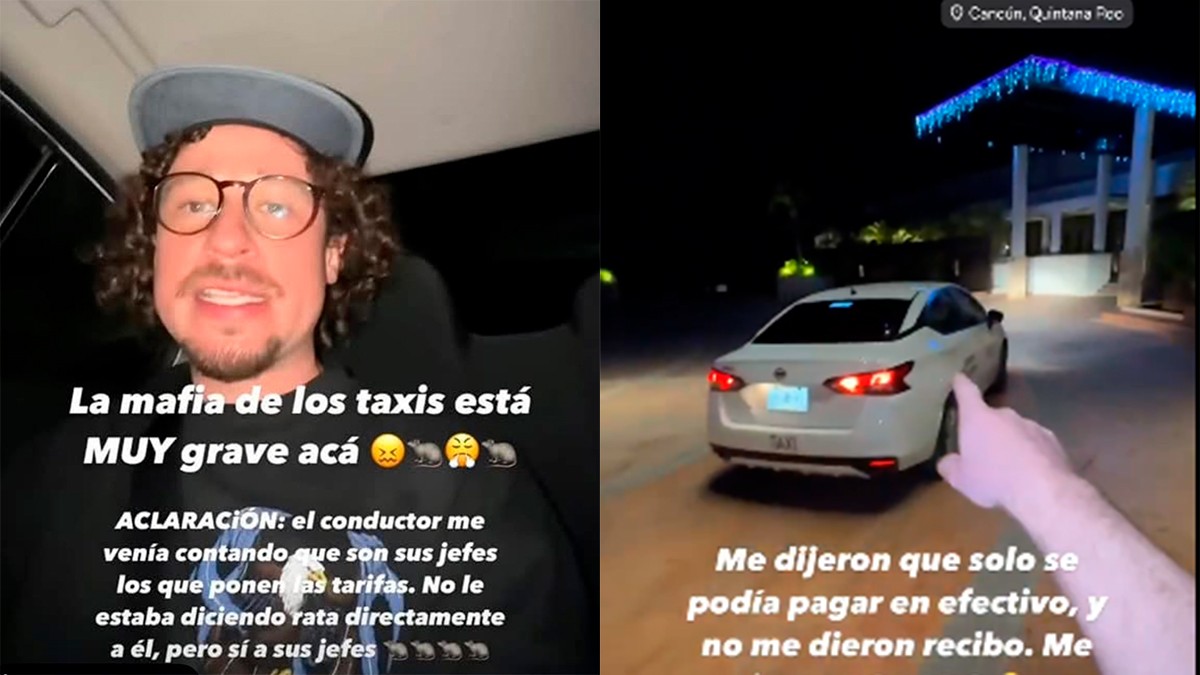 VIDEO Luisito Comunica critica a taxistas de Cancún y el gobierno de Quintana Roo responde