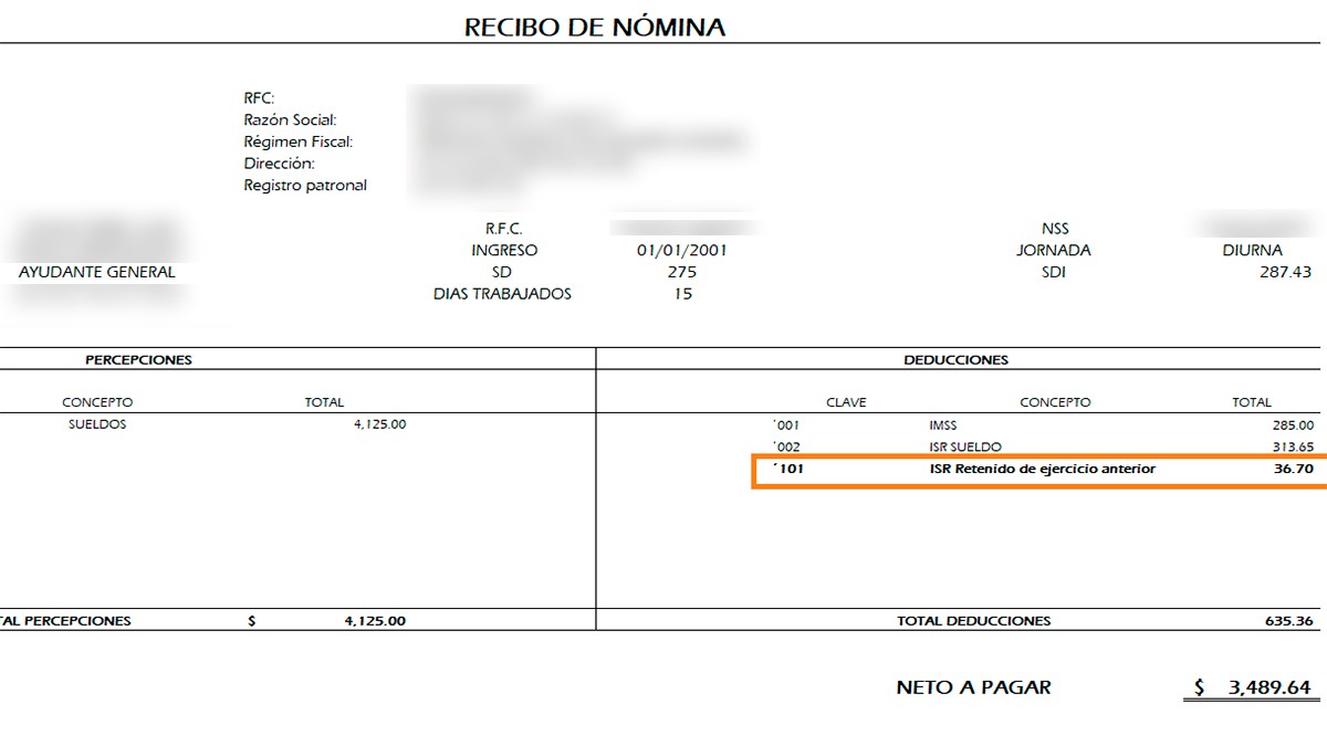¿Cuánto te retendrán de ISR en tu nómina este 2025? Aquí te lo contamos