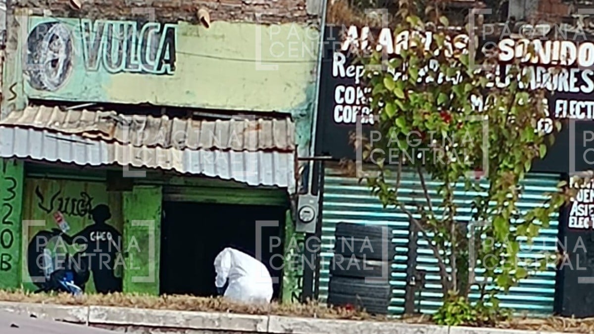 ¡Apenas empezaba a trabajar! Hombres llegaron a vulcanizadora y mataron a un hombre
