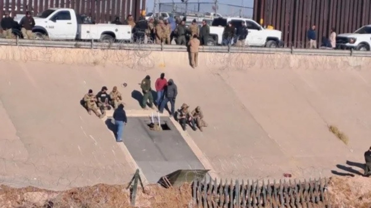 ¡Cruzaban por el drenaje! Hallan túnel por el que pasaban migrantes a Estados Unidos