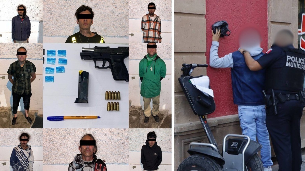 Policía Municipal detiene a 292 delincuentes en una semana