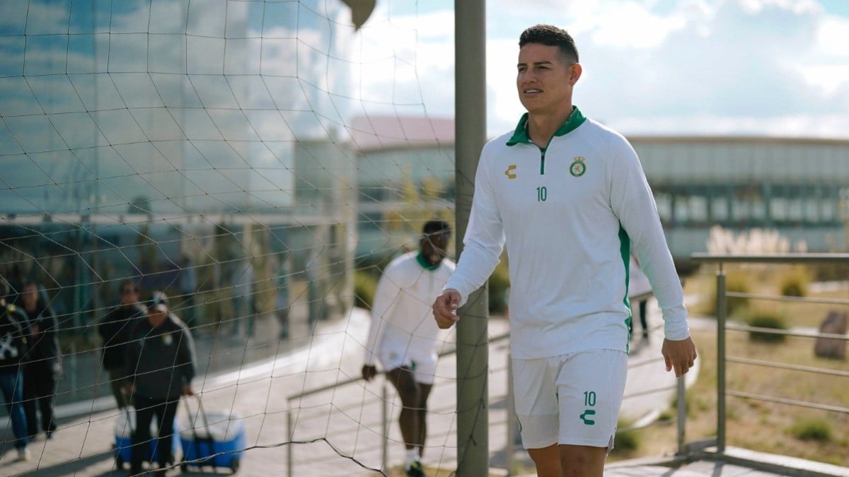 “Vengo por títulos y me veo campeón”: James Rodríguez se presenta con León