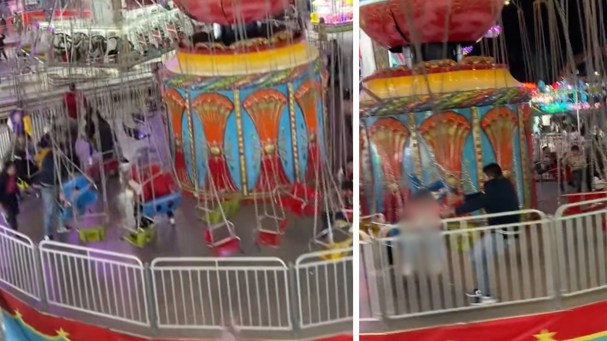 ¿Qué sucedió en las sillitas voladoras de la Feria de León?