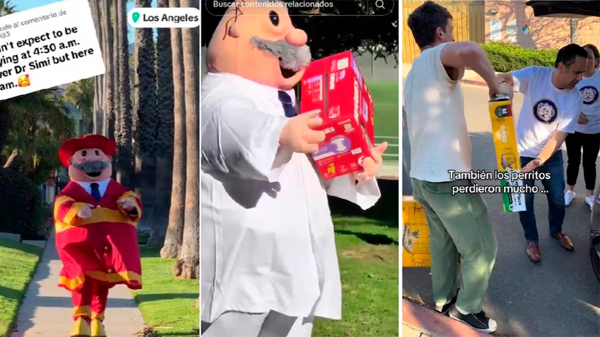 VIDEO El Dr. Simi brinda apoyo a los afectados por los incendios en Los Ángeles