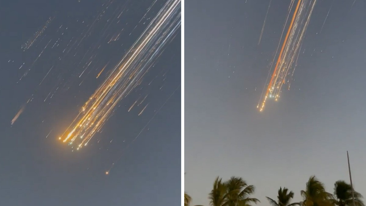 VIDEO Nave espacial Starship explota en el cielo minutos después de despegar