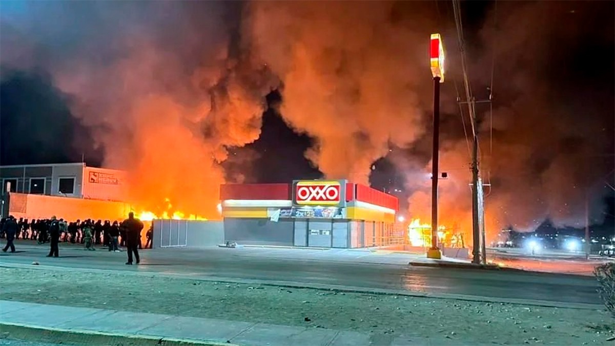 Migrantes queman campamento en Chihuahua para evitar detención en operativo del INM