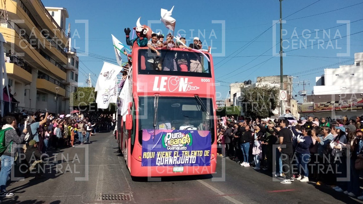 ¡No lo olvides! Hoy es el desfile el aniversario de León, para que tomes vías alternas