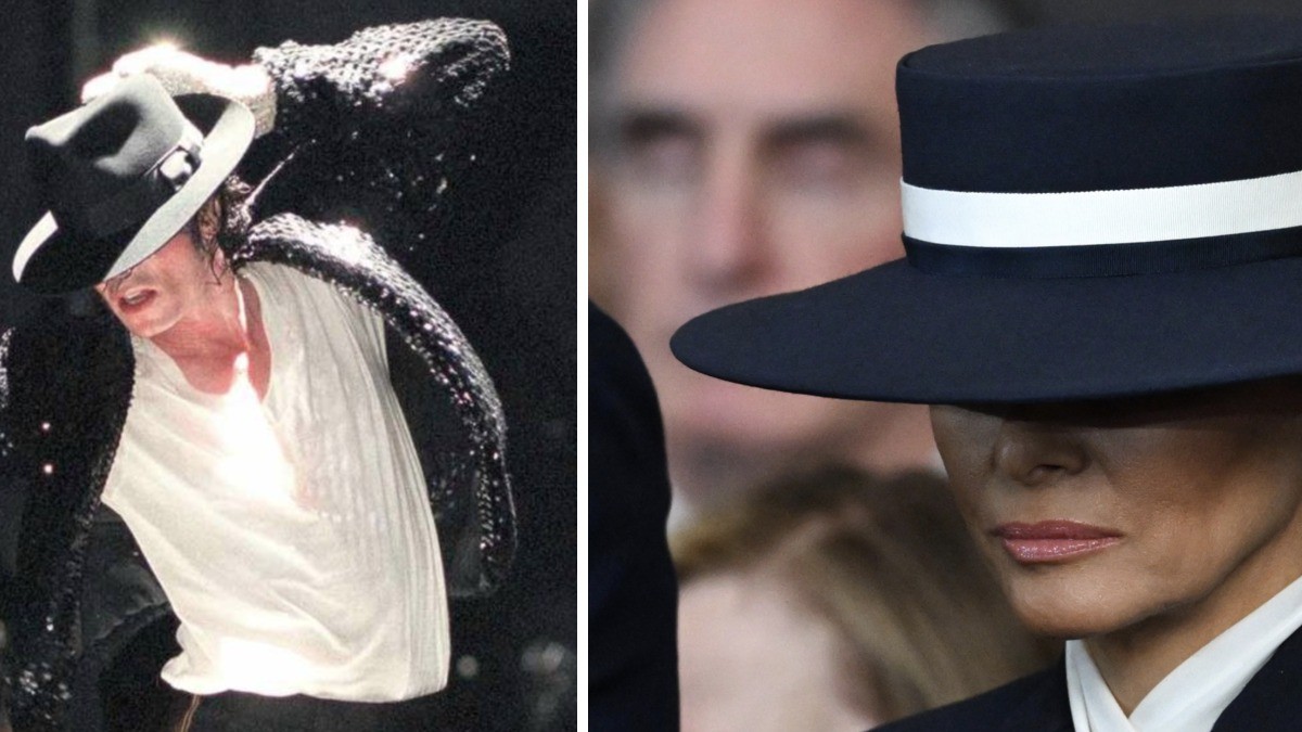 ¿Eres tú Michael? Melania desata memes por este accesorio en investidura de Trump