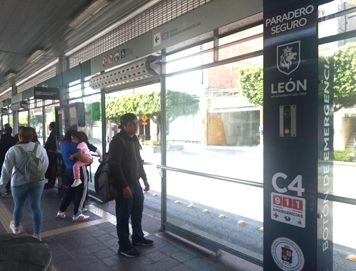 Con estas herramientas han bajado los delitos en paraderos de León