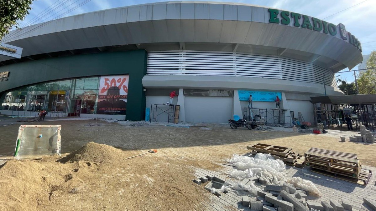 ¡A marchas forzadas! Así quedará remodelado el Estadio León para el debut de James
