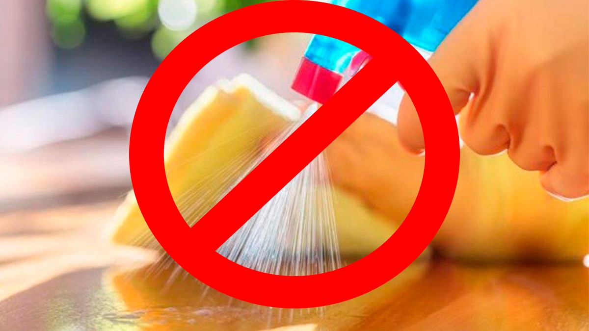 ¡Toma nota! Aunque es ideal para limpiar, el vinagre puede dañar estos materiales