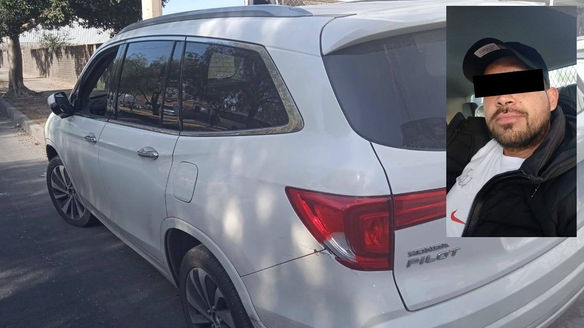 Cae con más de medio millón, armado y en camioneta robada en Cañada del Refugio