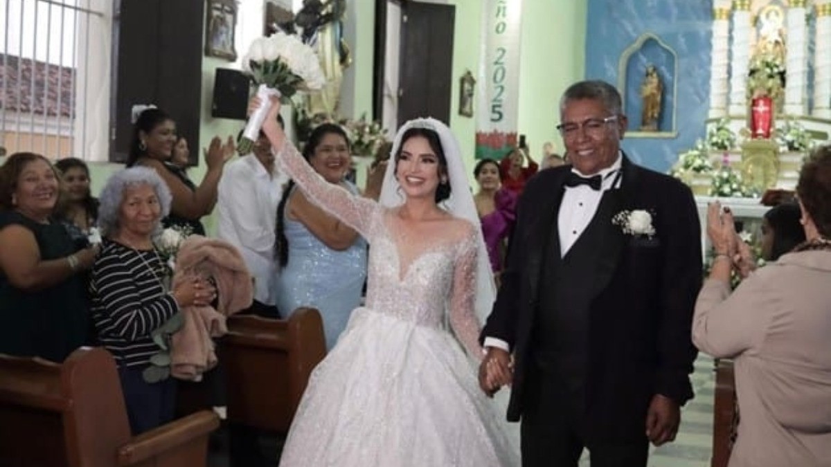 Boda se viraliza por la gran diferencia de edad de la pareja, ¿cuántos años se llevan?