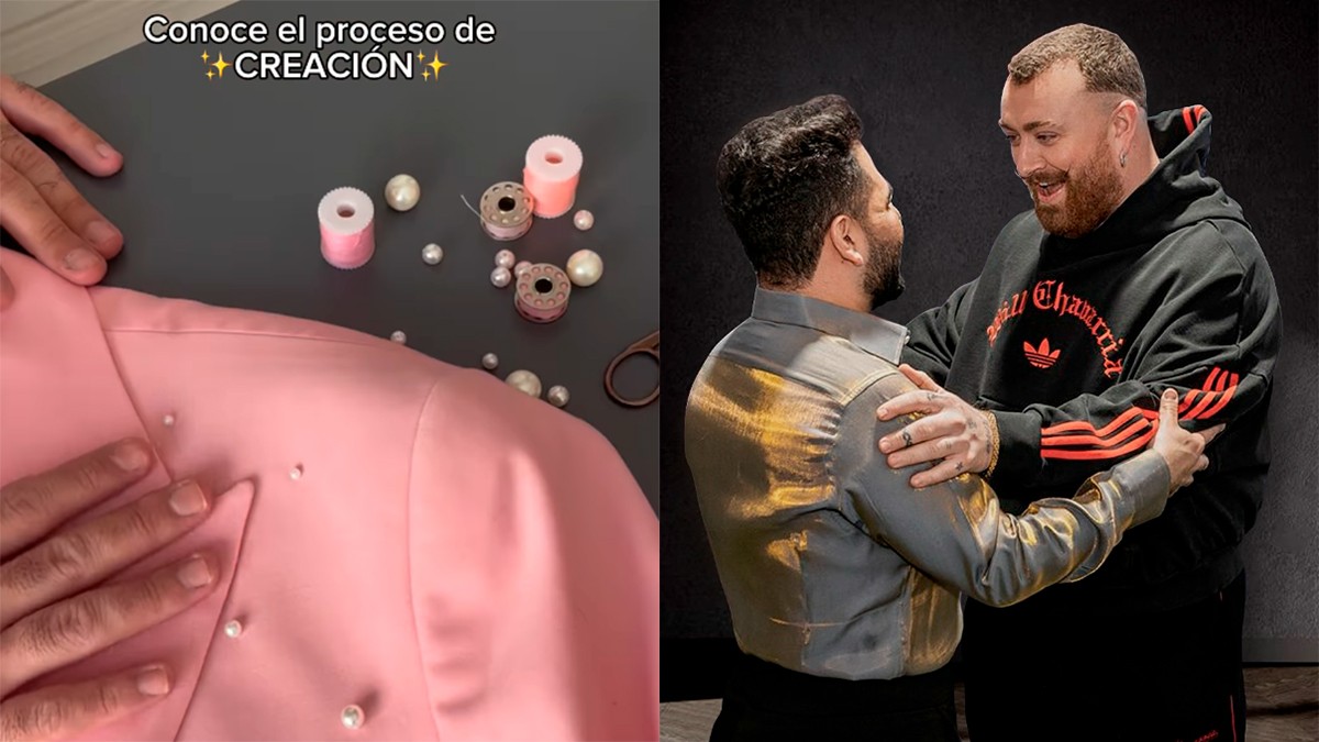 VIDEO Presume joven leonés haber diseñado un traje especialmente para Sam Smith