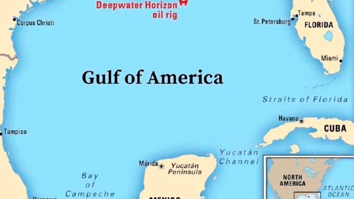 Google actualiza sus mapas y llamará al Golfo de México 'Golfo de América’