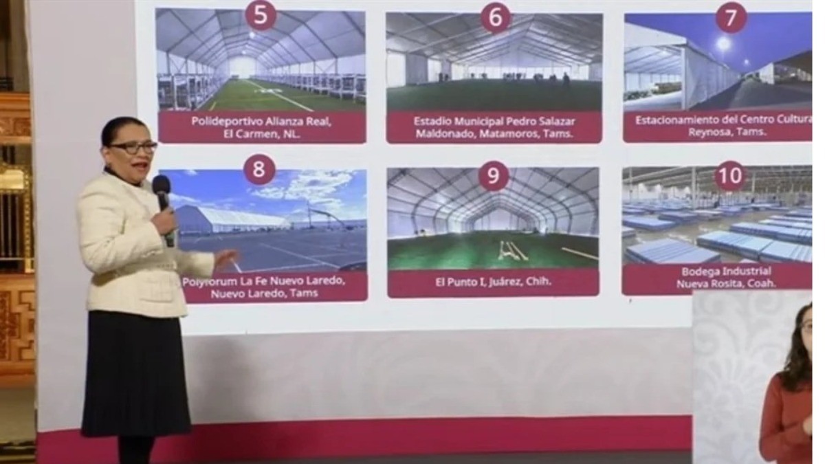 Instalan 10 centros para deportados; están vacíos dice Segob