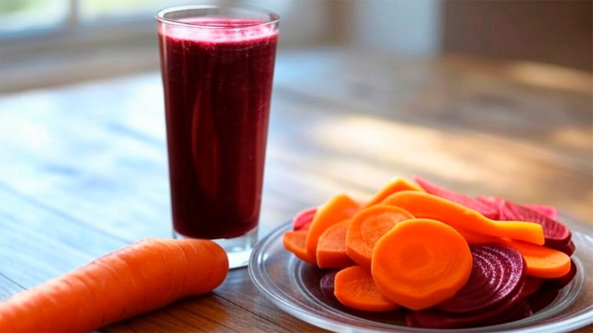 Seguro lo has probado, pero ¿sabes para qué sirve el jugo de zanahoria con betabel?