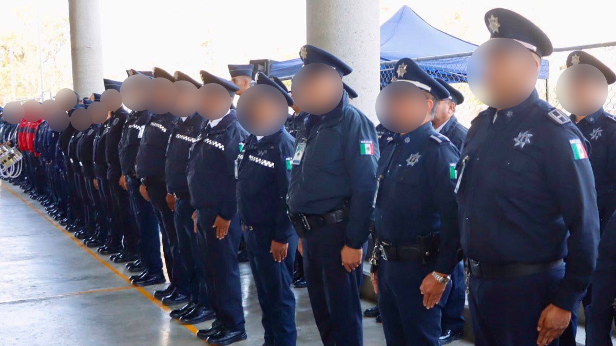 Policía de León logra desarmar a 6 hombres que andaban como si nada en la calle