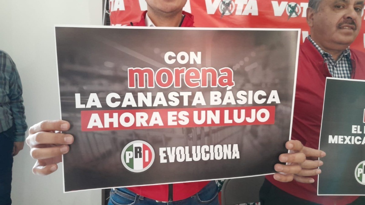 Con Morena, la canasta básica incrementó 48 %: PRI