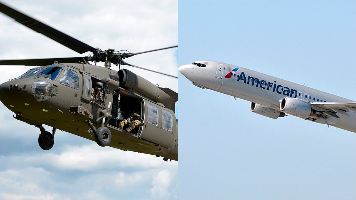 VIDEO Avión con 60 pasajeros choca con helicóptero cerca del aeropuerto de Washington