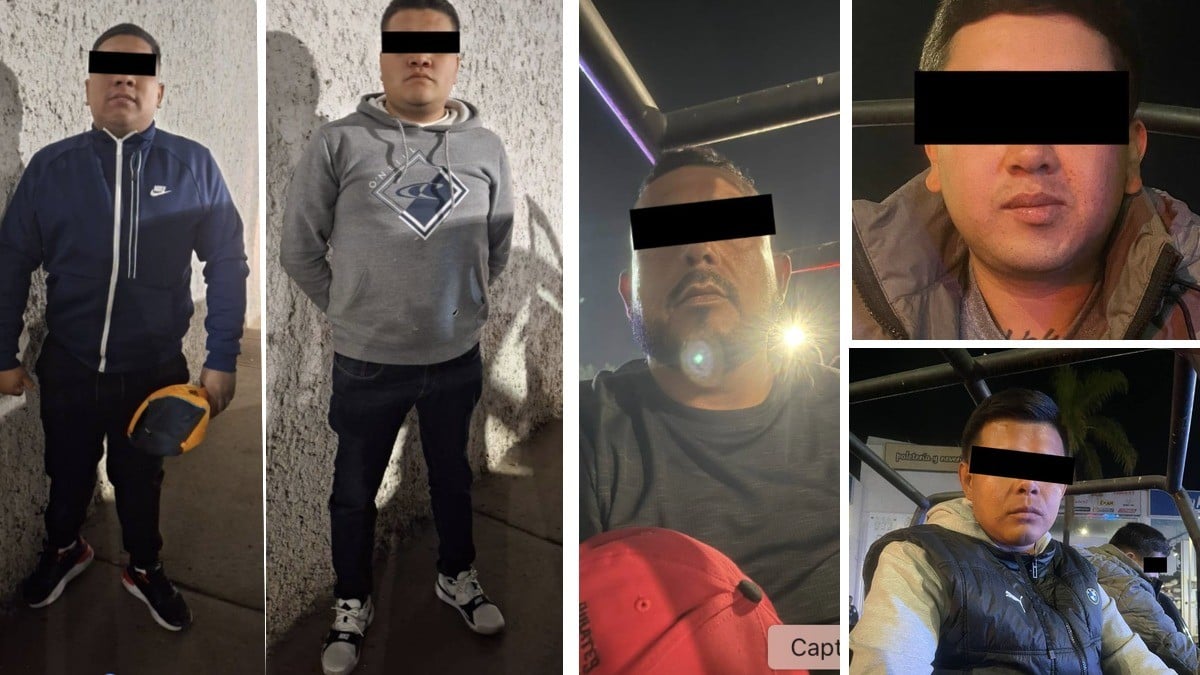 Caen cinco 'cristaleros' por robos a vehículos en León; cuentan con antecedentes penales