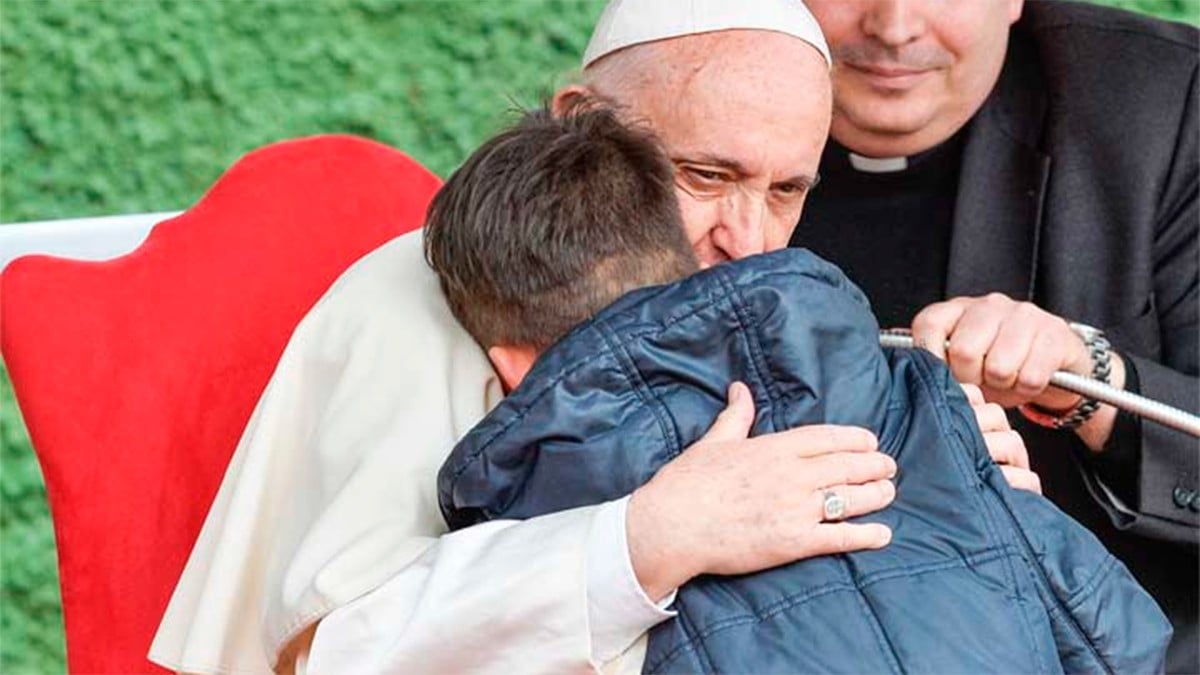 “¿Mi papá que era ateo está en el cielo?”, la pregunta de un niño al papa conmovió a todos