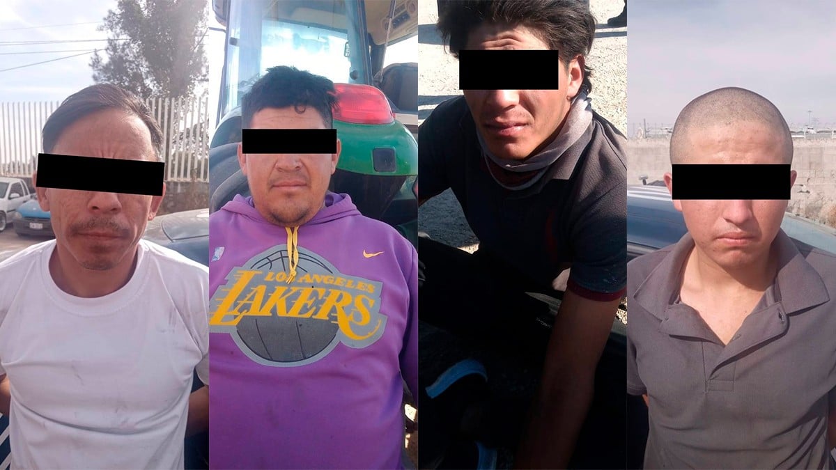 Capturan a cuatro hombres por presunto robo de tractocamiones