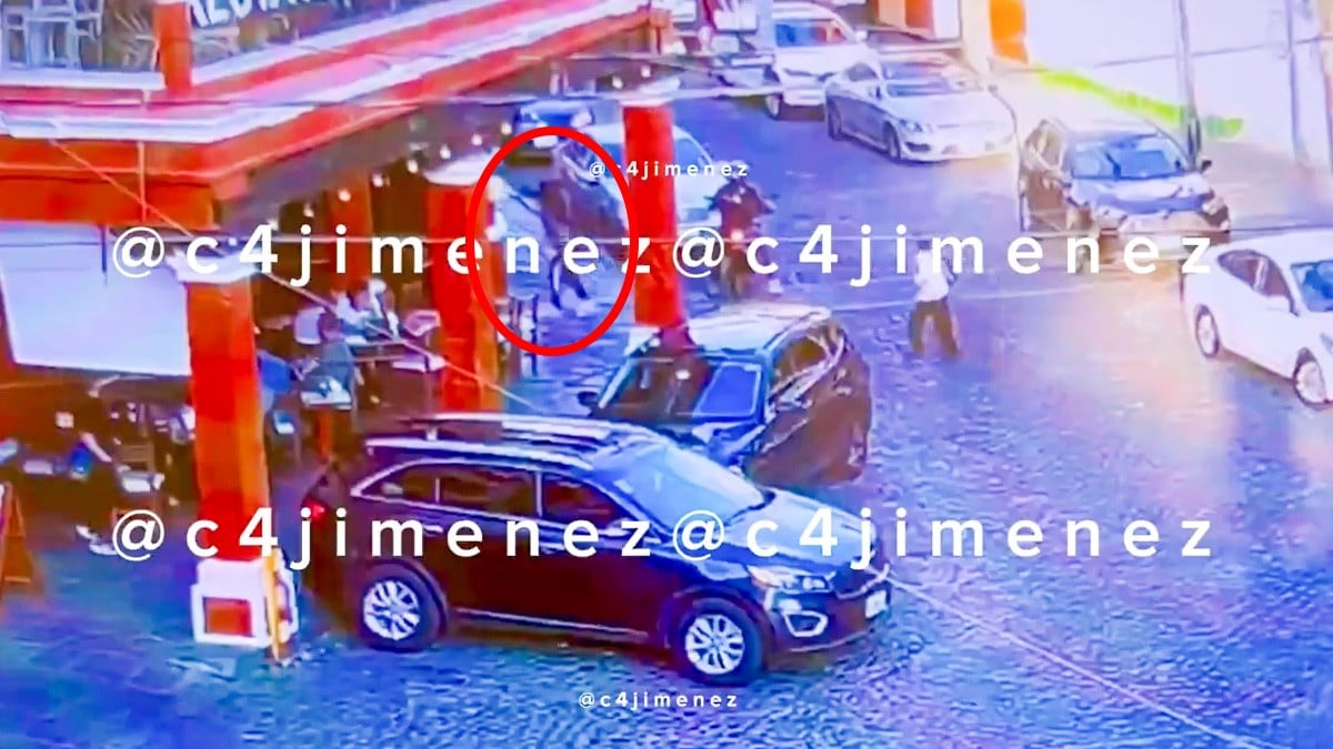 VIDEO Captan cuando hombres lanzan bomba molotov a un restaurante lleno de clientes