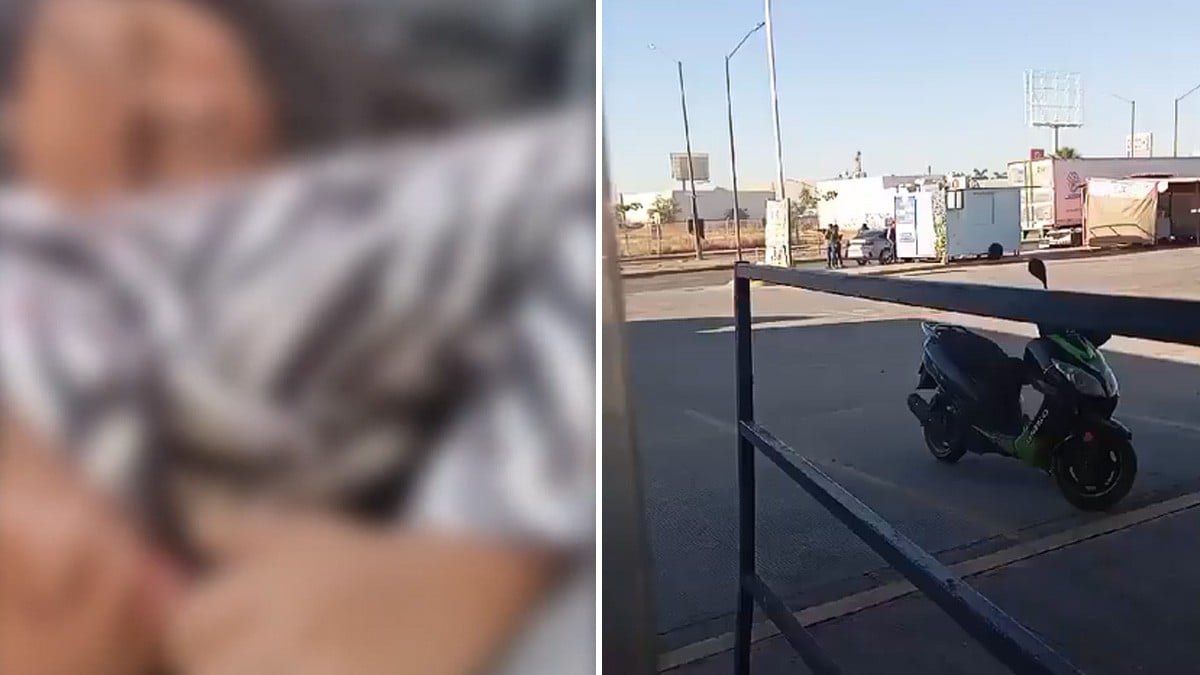 VIDEO 'Dios de mi vida': Civiles se tiran al piso para protegerse de una balacera