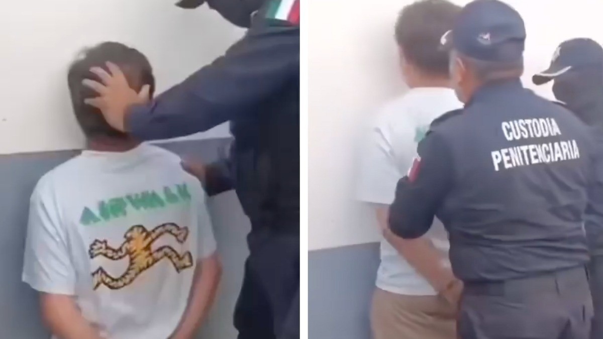 VIDEO Así custodios le dieron cachetadas y golpes a 'Fofo' Márquez y lo hicieron llorar