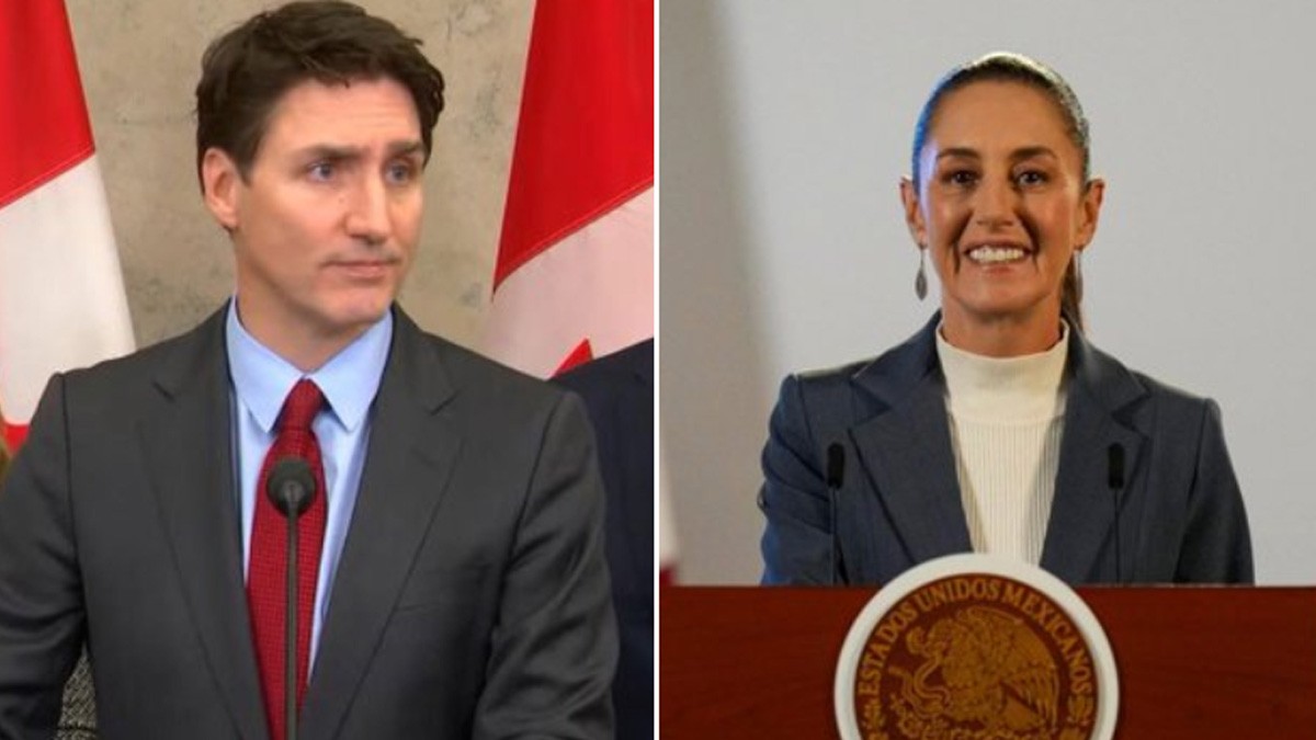 Canadá está preparado, dice Trudeau; hablará con Sheinbaum
