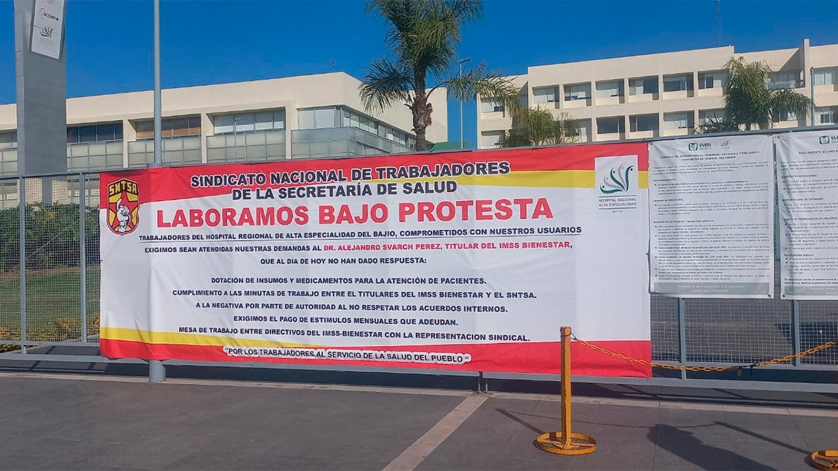 Pese a protesta, insumos llegarán al Hospital de Alta Especialidad del Bajío hasta marzo