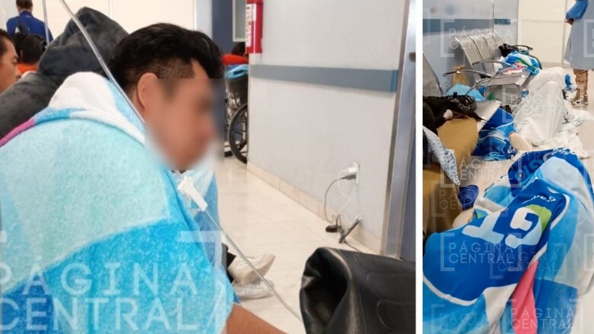 VIDEO Enfermos del Hospital General de León duermen en el suelo por meses esperando atención