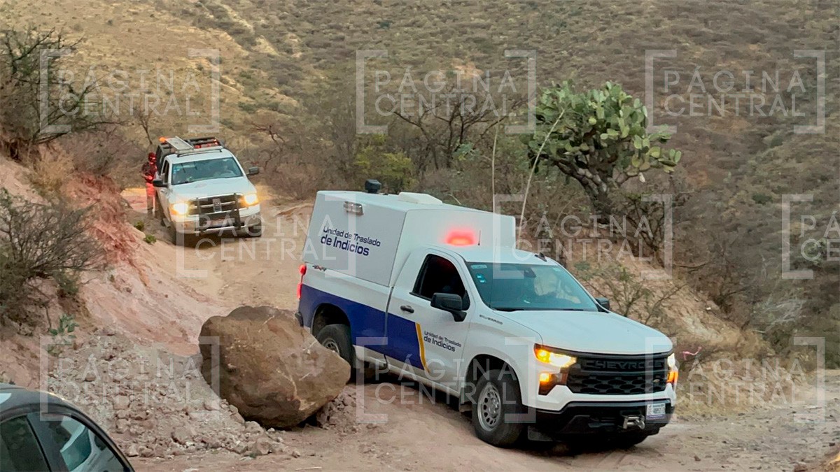 Localiza el cuerpo sin vida de una persona en el fondo de un barranco