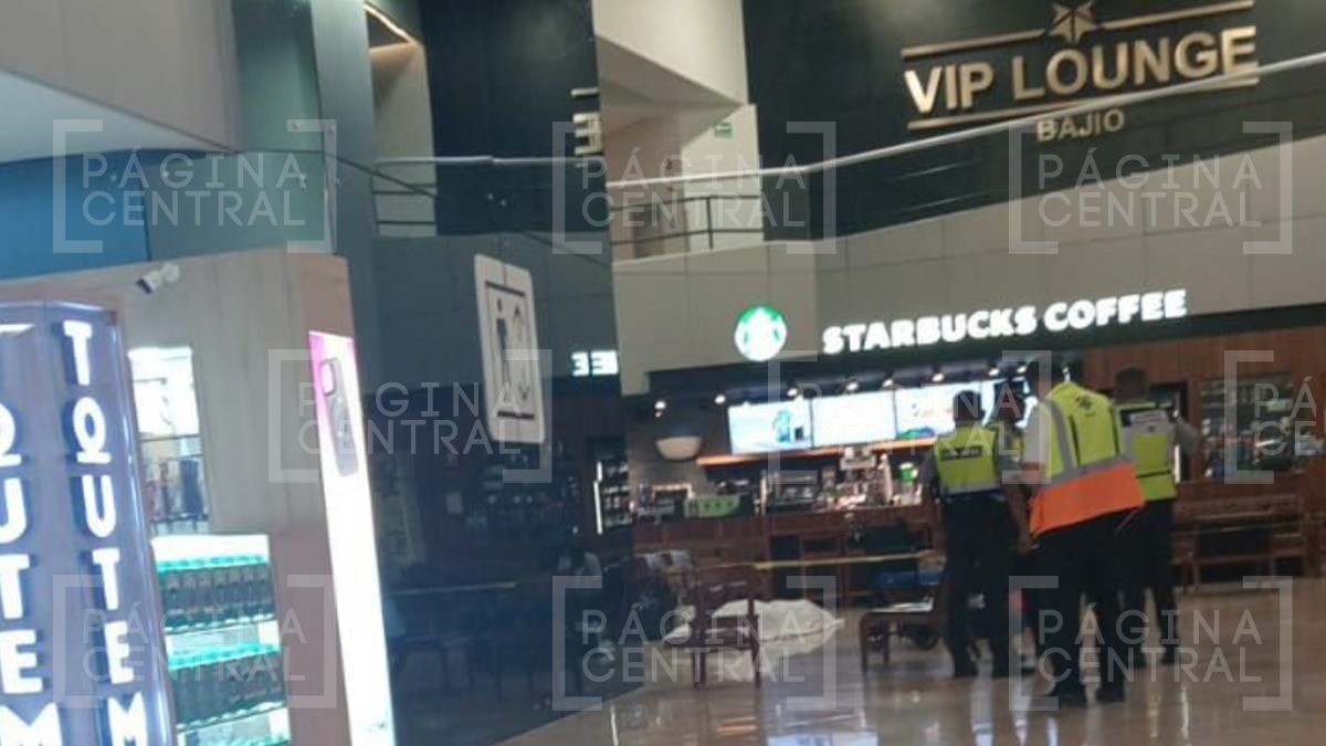 Mujer esperaba su vuelo en el Aeropuerto del Bajío, pero sufre infarto y fallece